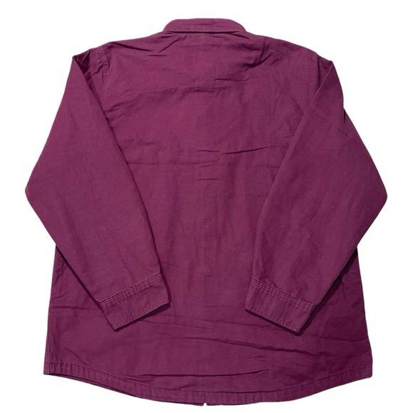 Dickies Duck Flannel Lined Cotton Button-Up Long Sleeve Shirt Men's 2XL - Picture 2 of 9